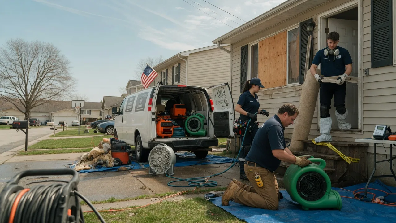 Water Damage Restoration in Lovilia, IA near me